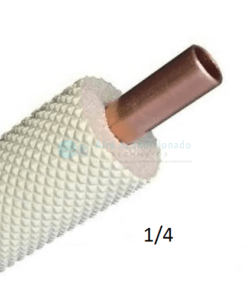 Tubo Cobre Aislado Unipolar 1/4 Corte