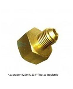 Adaptador R290 R1234Yf Rosca Izquierda Gas Refrigerante
