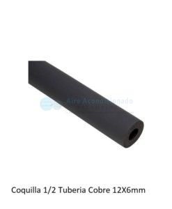 Aislante Coquilla 1/2 Tubería Cobre 12X6mm Tir 2m Funda
