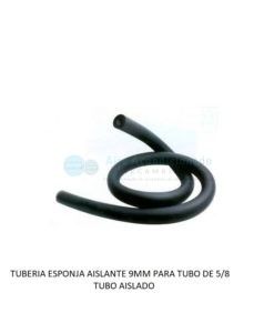 Funda Aislante Coquilla 5/8 Tubería Cobre 15 X 9mm Tira 2m