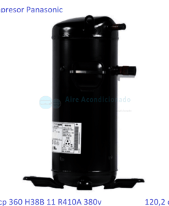 Compresor Panasonic C-Scp 360 H38B 11 R410A 380v 120,2 cm3- transporte incluido