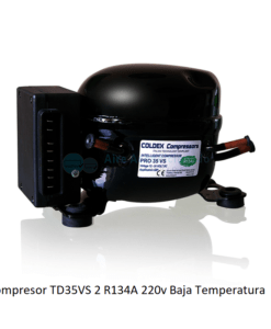Compresor TD35VS 2 R134A 220v Baja Temperatura-Transporte incluido