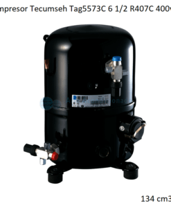 Compresor Tecumseh Tag5573C 6 1/2 R407C 400v-transporte incluido