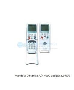 Mando A Distancia A/A 4000 Códigos Kt4000