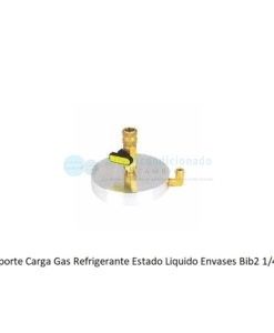 Soporte Carga Gas Refrigerante 1/4" Estado Liquido Envases Bib2
