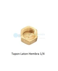 Tapón Latón Hembra 1/4 SAE