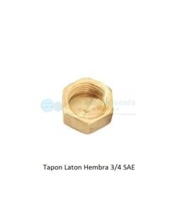 Tapón Latón Hembra 3/4 SAE