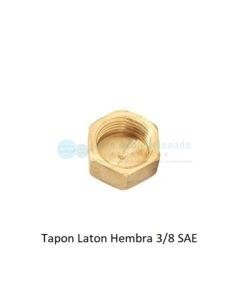 Tapón Latón Hembra 3/8 SAE