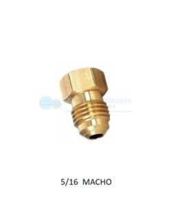 Tapon Laton Macho 5/16 SAE