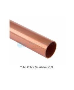 Tubo Cobre Sin Aislante 1/4