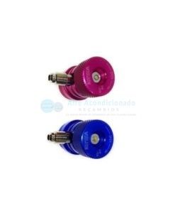 Válvula Acoplamiento Value Carga Rápida AltaBaja R134 para coche