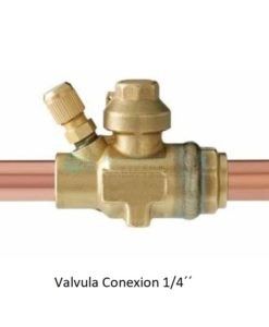 Válvula Corte Instalaciones  1/4 Todos Los Gases