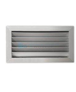 Rejas de ventilación retorno Aluminio Acabado Plata Mate 150 x 150