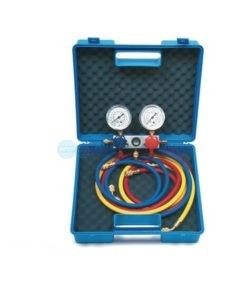 Estuche analizador con juego de mangueras ESC-2000/3 para R410A