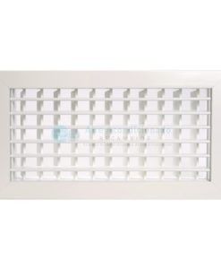 Rejilla RTHV doble deflexión impulsión aluminio c/regulación tornillo 300x150
