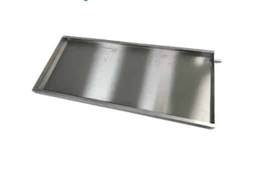 Bandeja condensados inoxidable 450 x 925 grande