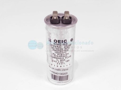 CONDENSADOR 25µF 370VAC