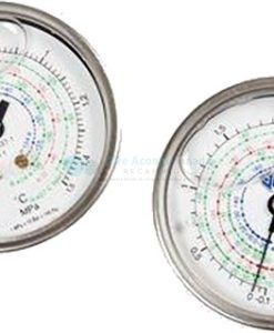 Manómetro baja aceite 80mm R507-R404A-R134a-R407C LIQ C/POSTERIOR - 07113009