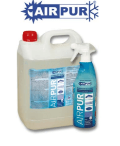 Desinfectante eliminador de olores en circuitos de aire