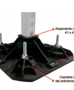 Soporte de suelo 300 x 300 mm