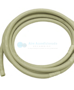 Rollo de 5 mts. de tubo corrugado marfil D.16 terminal