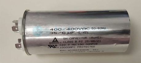 Condensador 400/400 vac 50/60 Hz