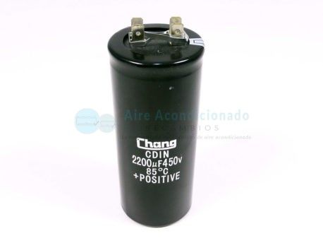 CONDENSADOR 2200µF 450VAC
