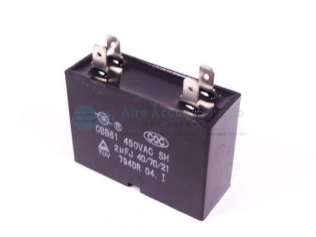 CONDENSADOR 2µF 450VAC