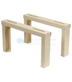 SOPORTES UNIDAD EXTERIOR ( Soportes de suelo nivelables ) ALTURA 400 mm - Mod Mediano 450 mm
