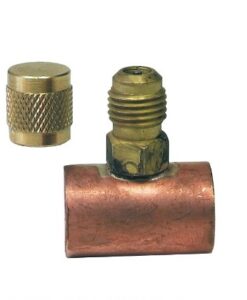 MANGUITO UNION DE 1-1/8" CON VALVULA OBUS 1/4"