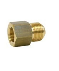 REDUCCION LATON MACHO 1/2" SAE HEMBRA 3/8" SAE