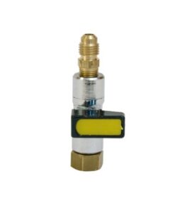 Válvula bola paso recto 1/4" MACHO - 1/4" HEMBRA