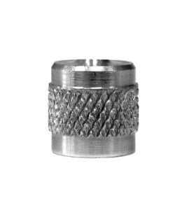 Tapón 1/4" grafilado sin llave