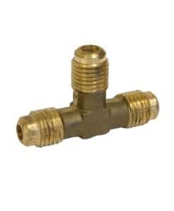 VALVULA T 1/4" NPT X 1/4" C X 1/4" SAE