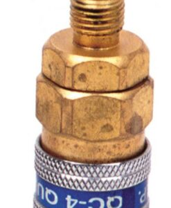 Conexión rápida R-9134B de baja 1/4" SAE a 1/2" ACME para R134a