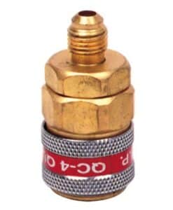 Conexión rápida R-9134A de alta 1/4" SAE a 1/2" para R134a