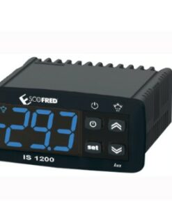 TERMOMETRO-TERMOSTATO DIGITAL ESCOFRED IS 1200 220V 1 RELE INCLUYE 1 SONDA NTC-1 IP 68