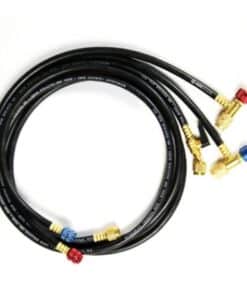 Juego de 3 mangueras JAVAC SAFE SEAL JAV-1071 de 1/4" y 1/4"