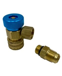 Conexión rápida con escuadra regulable de 3/8"
