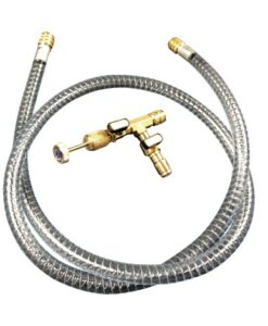 Kit de vacío WIGAM IPERVAC-4 de un 1/4" con extractor y manguera IPERVAC de 1500mm