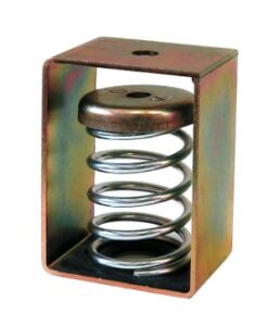 Antivibrador metálico muelle TM-250 sujeción techo M12 carga máxima 250kg