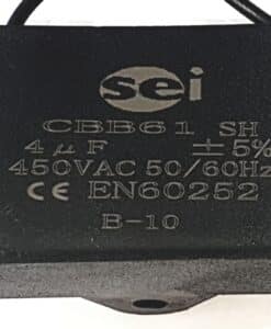 Minicondensador arranque motores monofásicos 4µF