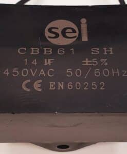 Minicondensador arranque motores monofásicos 14µF