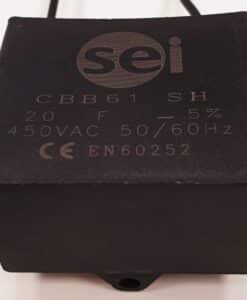 Minicondensador arranque motores monofásicos 20µF