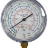 Manómetro de baja vertical de 1/8"NPT para R600a Ø80mm
