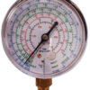 Manómetro de glicerina de baja para gas R22, R134A, R404A y R407C Ø63mm