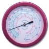 Manómetro posterior de alta BLONDELLE para gases R407C, R134a, y R404A Ø60mm
