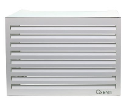 Carcasa base decorativa color blanco 100x75x50 cm