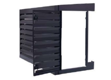 Carcasa base pro decorativa color antracita 115x85x57,5 cm