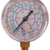 Manómetro vertical de alta presión 1/8" NPT para R410A Ø63mm